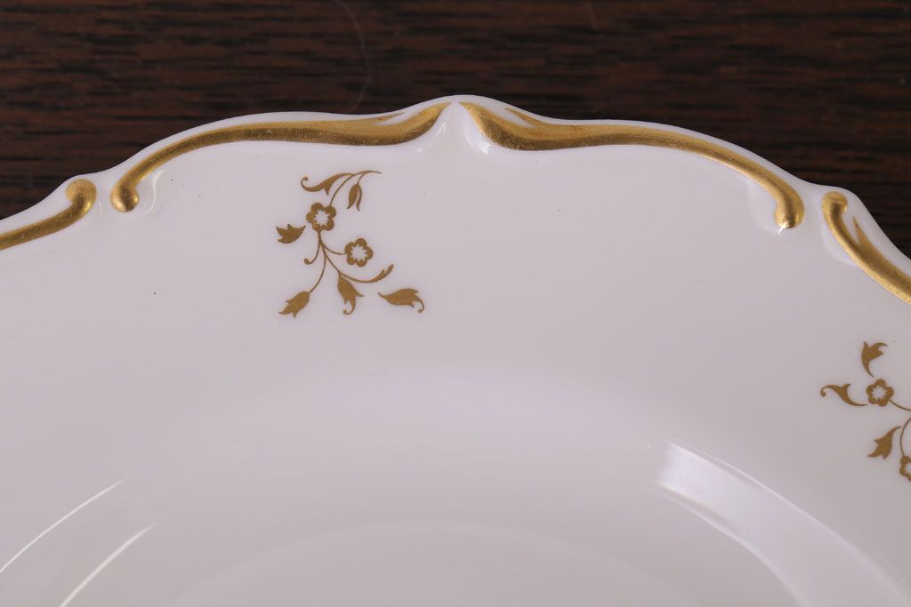 イギリスビンテージ　 ROYAL DOULTON(ロイヤルドルトン)　monteigne　スープカップトリオ3客セット(洋食器)