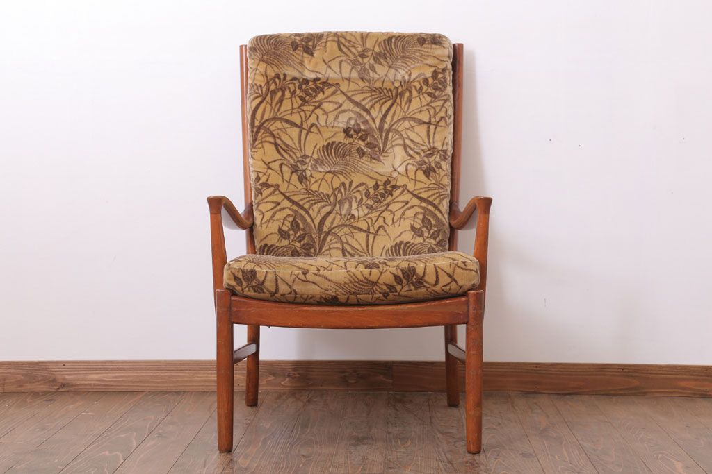 ヴィンテージ家具　イギリスビンテージ　Parker Knoll(パーカーノール)　おしゃれなアームチェア(3)