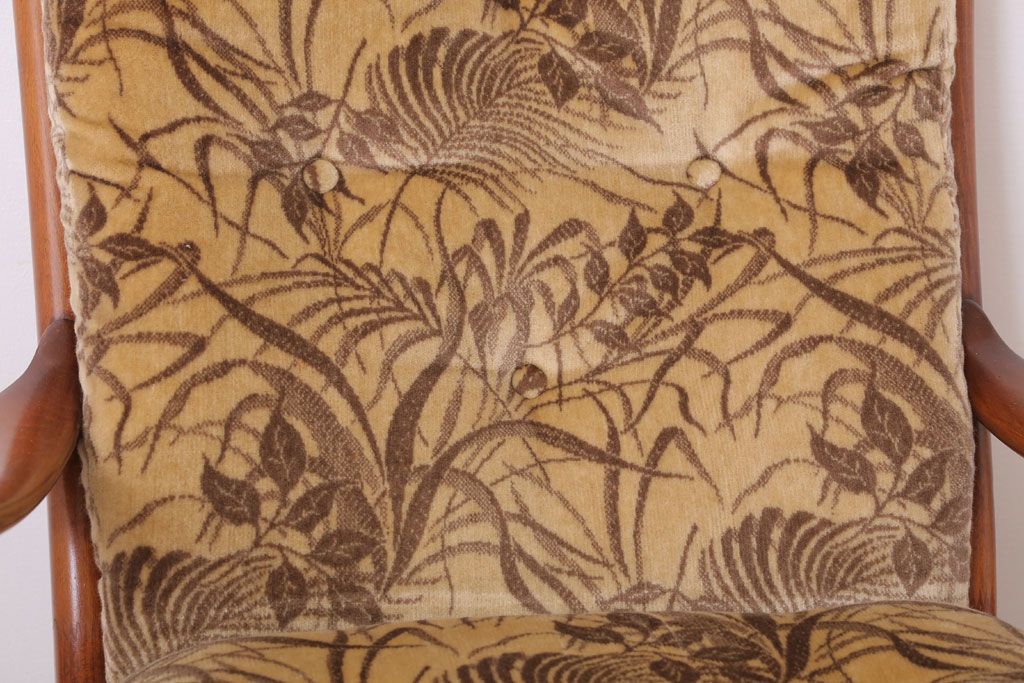 ヴィンテージ家具　イギリスビンテージ　Parker Knoll(パーカーノール)　おしゃれなアームチェア(3)