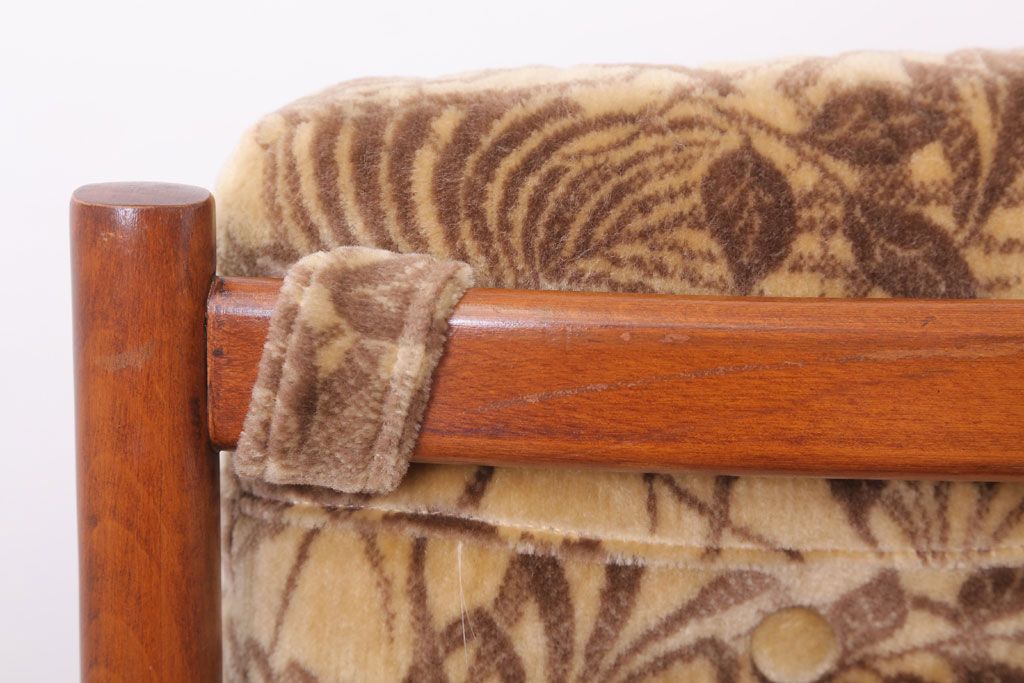 ヴィンテージ家具　イギリスビンテージ　Parker Knoll(パーカーノール)　おしゃれなアームチェア(3)