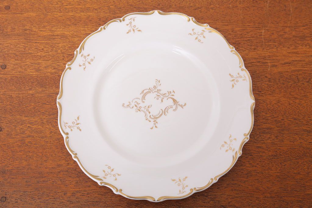 イギリスビンテージ　 ROYAL DOULTON(ロイヤルドルトン)　monteigne　プレート4枚セット(洋食器)(1)