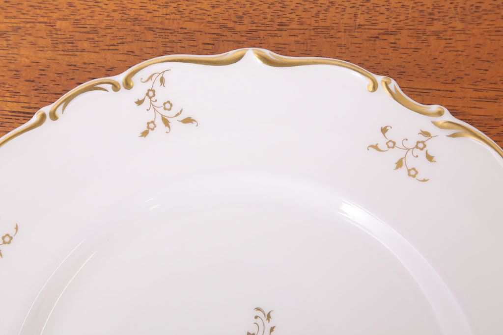 イギリスビンテージ　 ROYAL DOULTON(ロイヤルドルトン)　monteigne　プレート4枚セット(洋食器)(2)