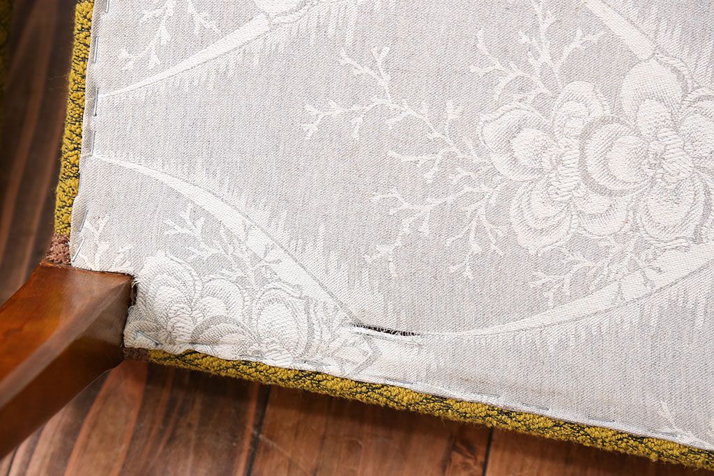 ヴィンテージ家具　イギリスビンテージ　ダイニングチェア2脚セット(2)