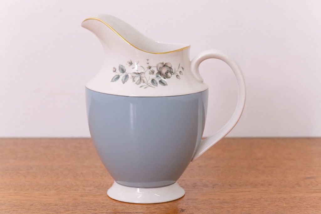 アンティーク雑貨　【T様ご成約済・ご決済用】ROYAL DOULTON(ロイヤルドルトン)　ROSE ELEGANS(ローズ・エレガンス)　ミルクジャグ(洋食器)