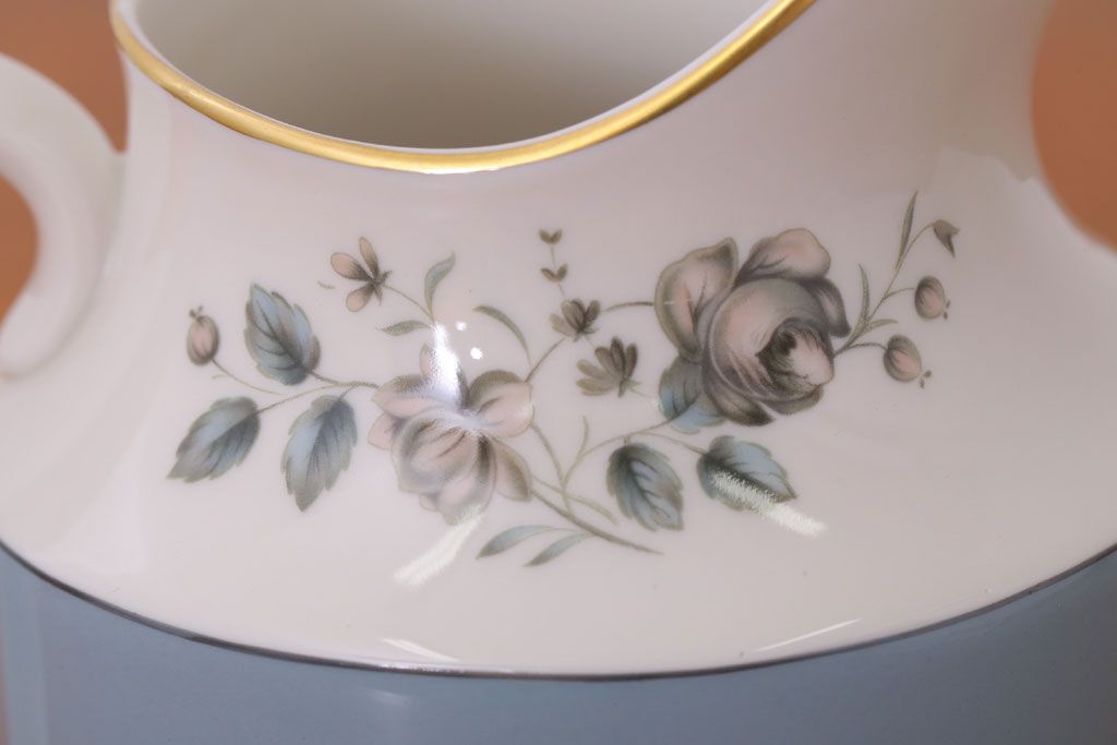 アンティーク雑貨　【T様ご成約済・ご決済用】ROYAL DOULTON(ロイヤルドルトン)　ROSE ELEGANS(ローズ・エレガンス)　ミルクジャグ(洋食器)