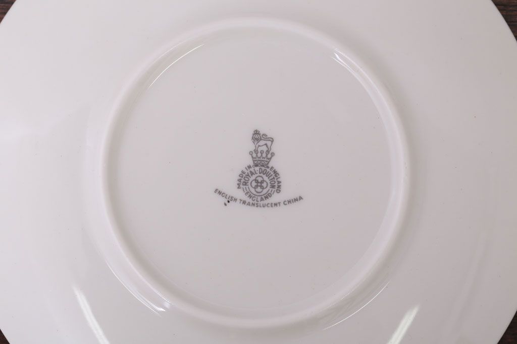 アンティーク雑貨　【T様ご成約済・ご決済用】ROYAL DOULTON(ロイヤルドルトン)　ROSE ELEGANS(ローズ・エレガンス)　カップ&ソーサー3客セット(洋食器)