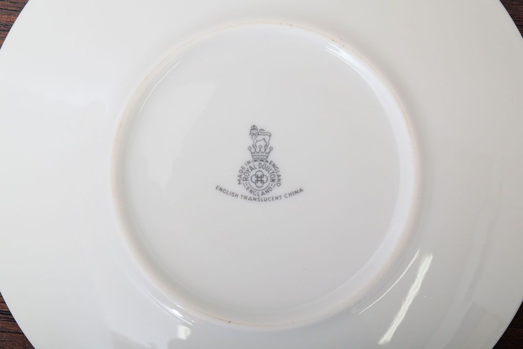 ROYAL DOULTON(ロイヤルドルトン)　ROSE ELEGANS(ローズ・エレガンス)　カップ&ソーサー4客セット(洋食器)(1)