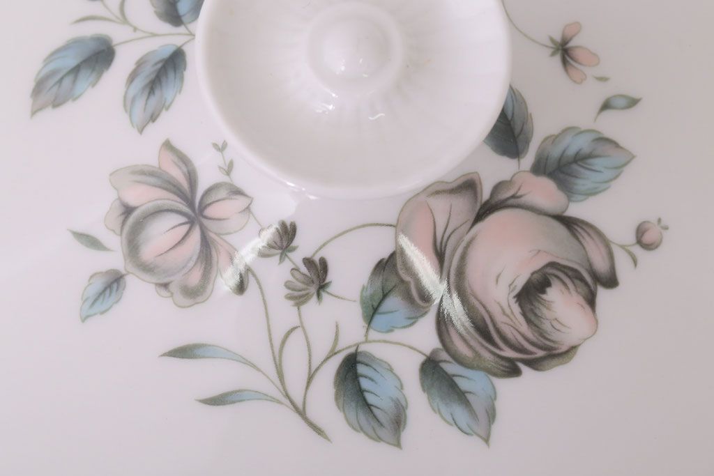 アンティーク雑貨　【T様ご成約済・ご決済用】ROYAL DOULTON(ロイヤルドルトン)　ROSE ELEGANS(ローズ・エレガンス)　チュリーン(蓋付きの深皿)(洋食器)(2)