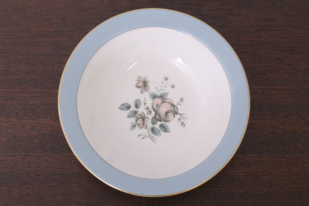 アンティーク雑貨　【T様ご成約済・ご決済用】ROYAL DOULTON(ロイヤルドルトン)　ROSE ELEGANS(ローズ・エレガンス)　チュリーン(蓋付きの深皿)(洋食器)(2)