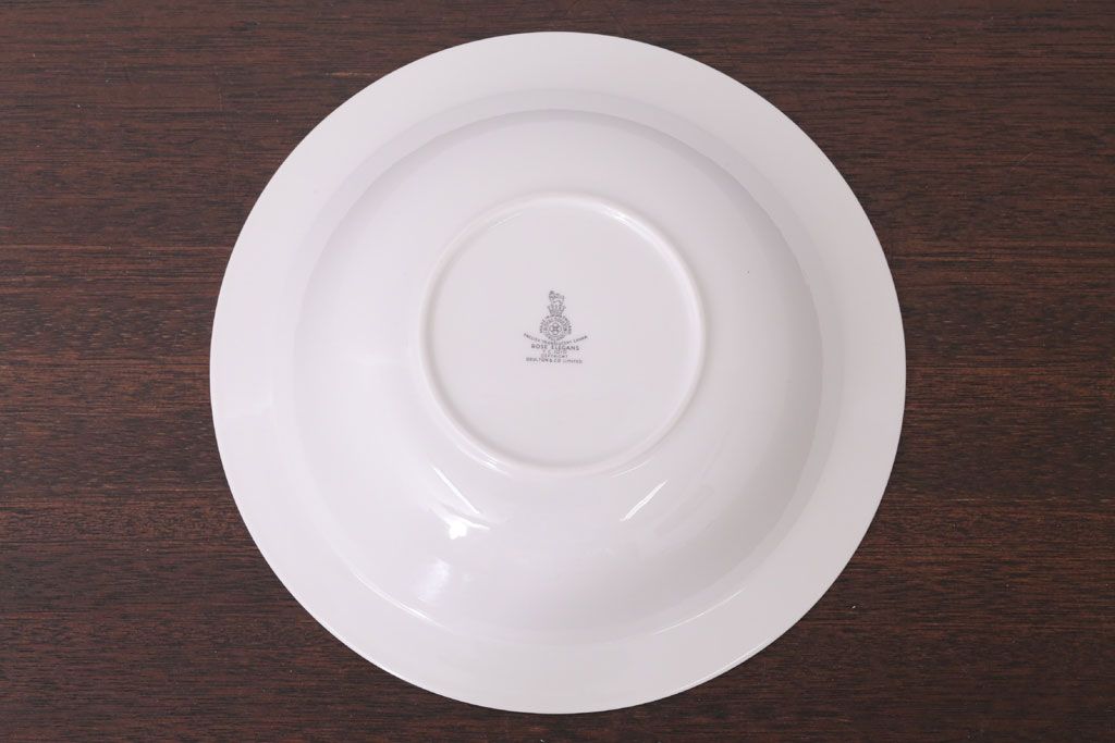 アンティーク雑貨　【T様ご成約済・ご決済用】ROYAL DOULTON(ロイヤルドルトン)　ROSE ELEGANS(ローズ・エレガンス)　チュリーン(蓋付きの深皿)(洋食器)(2)