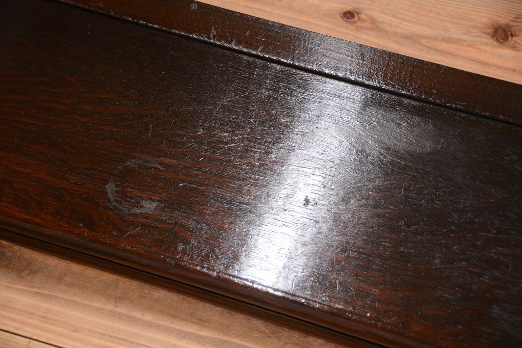 アンティーク家具　イギリスアンティーク グローブヴェルニッケ社製 高級スタッキングブックケース(本箱)(2)