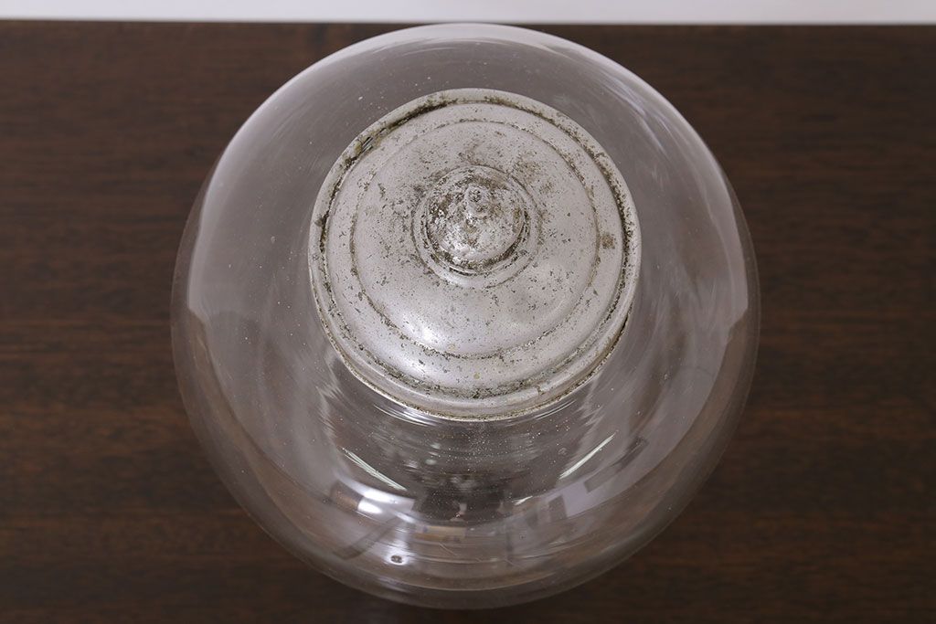 アンティーク雑貨　昭和レトロ　古い駄菓子屋の地球瓶