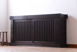 アンティーク家具　アンティーク　明治期　上質な収納箪笥サイドボード(水屋箪笥)