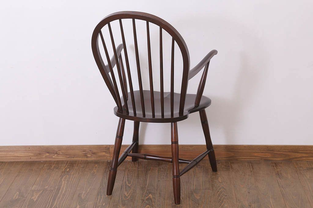 中古美品　松本民芸家具　#85型　リーチ型アームチェア(定価86000円)(2)