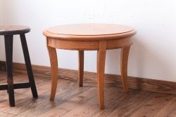 中古　天童木工　上品なサイドテーブル(花台)(3)