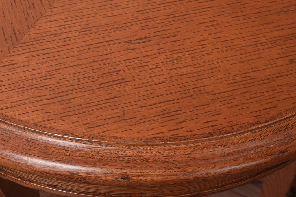 中古　天童木工　小ぶりなラウンドテーブル(1)