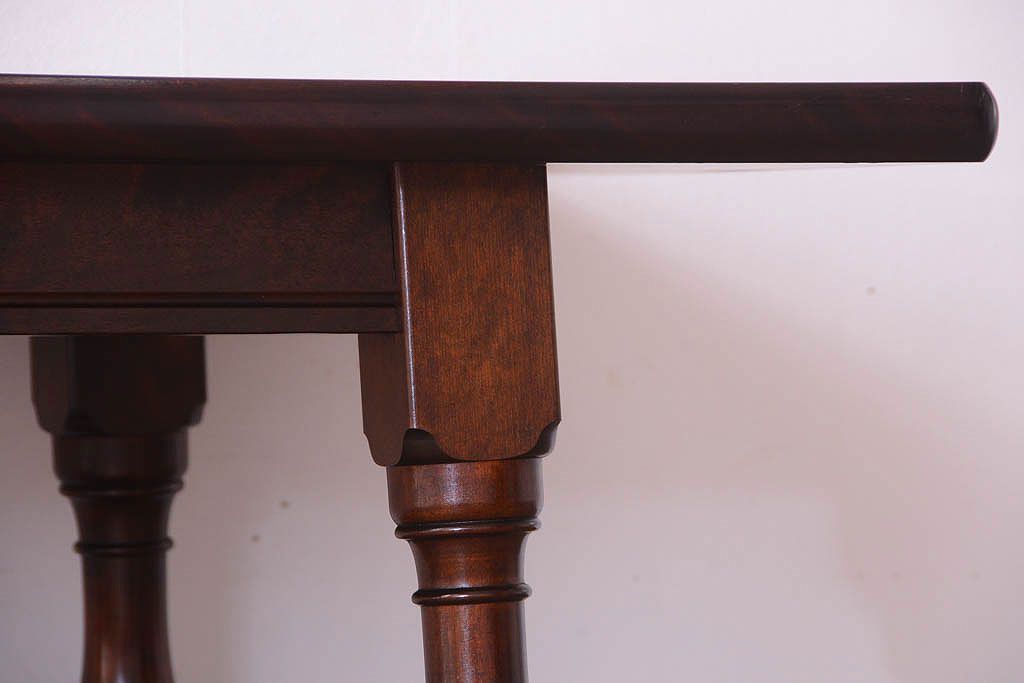 中古美品 松本民芸家具 L・T型卓(ダイニングテーブル)(定価約45 中古美品 松本民芸家具 L・T型卓(ダイニングテーブル)(定価約45