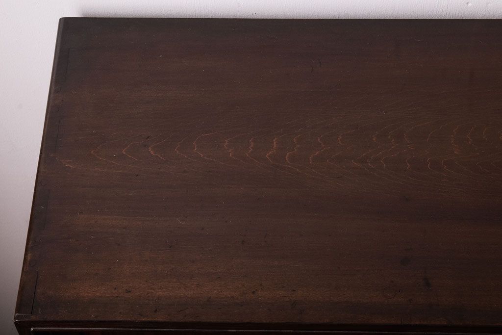 アンティーク家具　縞黒檀材!上質なアンティーク茶箪笥