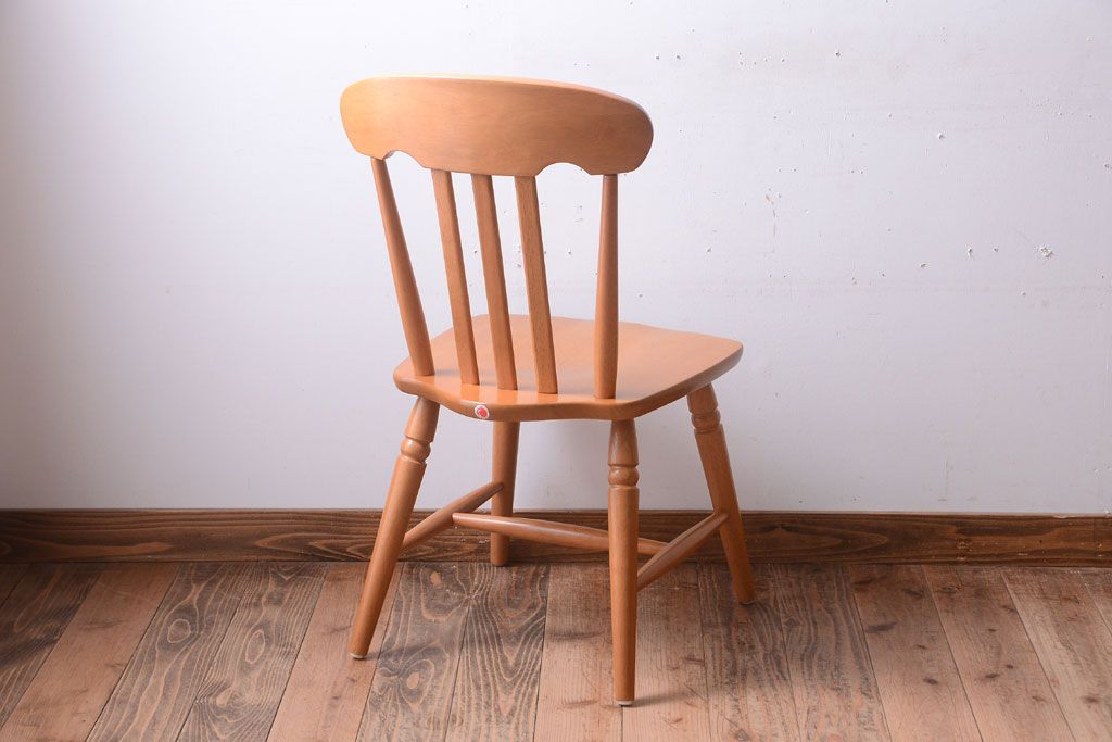 中古　飛騨産業　キツツキマーク　ダイニングチェア(1)
