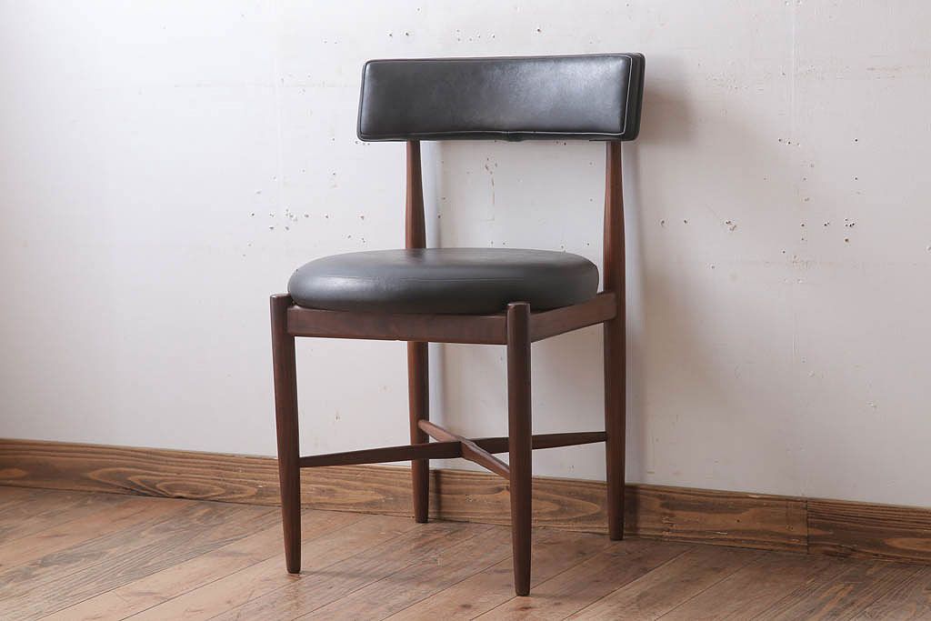 ヴィンテージ家具　北欧ビンテージ　G-PLAN(ジープラン)　Fresco(フレスコ)　サーキュラーチェア(ダイニングチェア)(1)