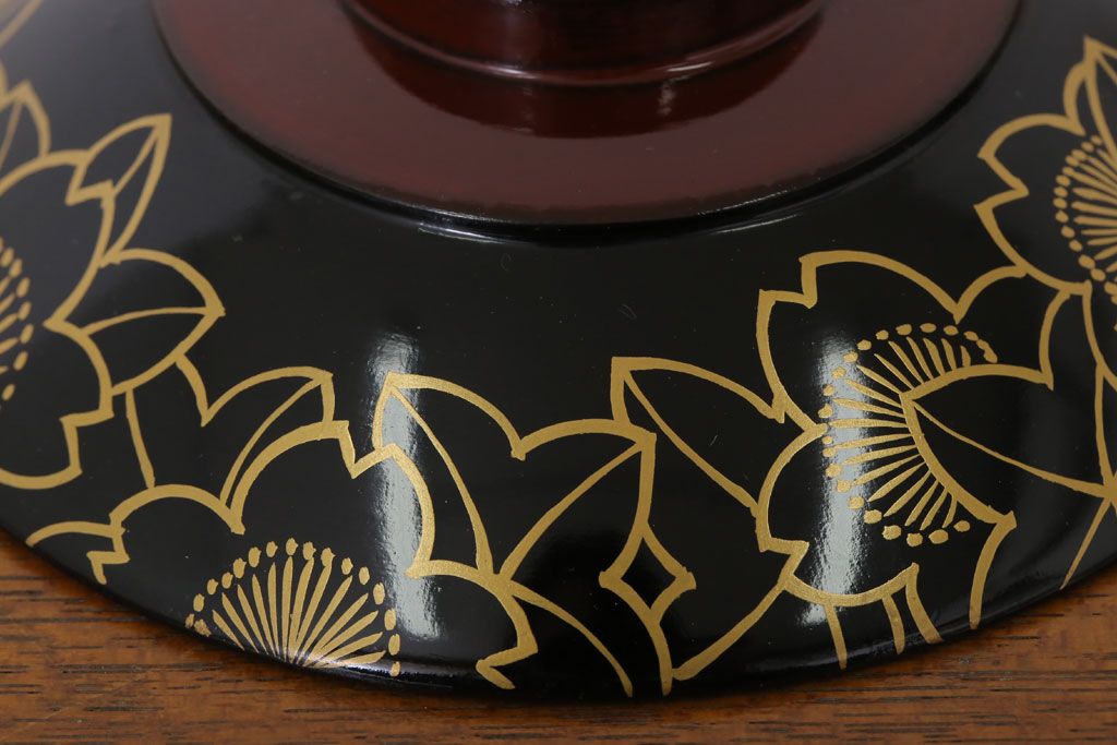 アンティーク雑貨　和製アンティーク　木製蒔絵椀10客セット(漆器)