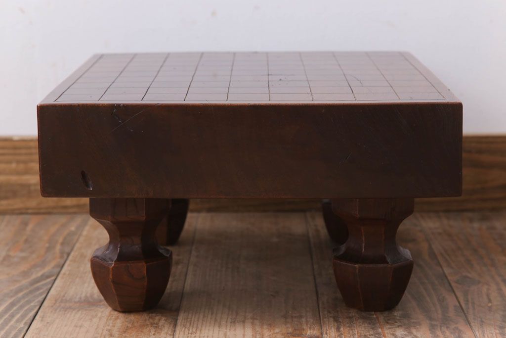 アンティーク雑貨　古い欅材製!アンティーク将棋盤(飾り台)