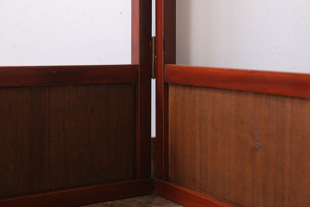 アンティーク雑貨　古い木の味わい深い和製アンティーク衣桁