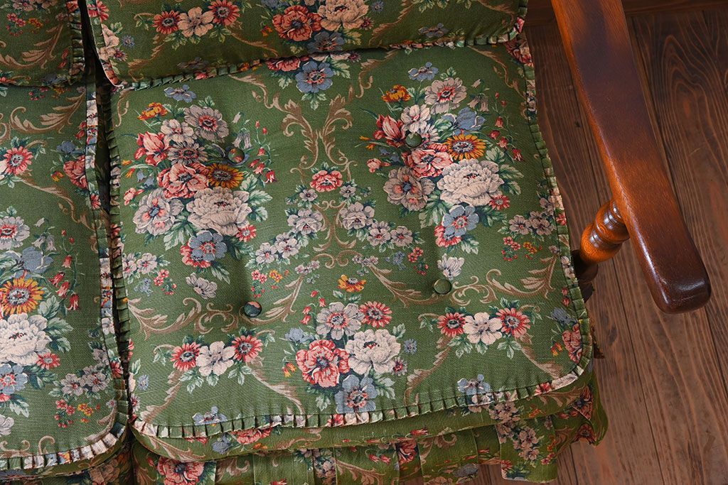 中古　飛騨産業　穂高　WINDSOR　3人掛けソファ(リビングチェア)(2)