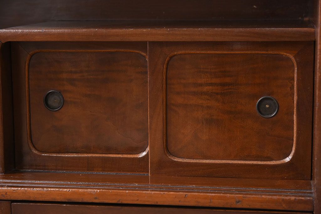 レトロ家具 昭和レトロなアンティーク茶箪笥 | ラフジュ工房 レトロ家具 昭和レトロなアンティーク茶箪笥 | ラフジュ工房