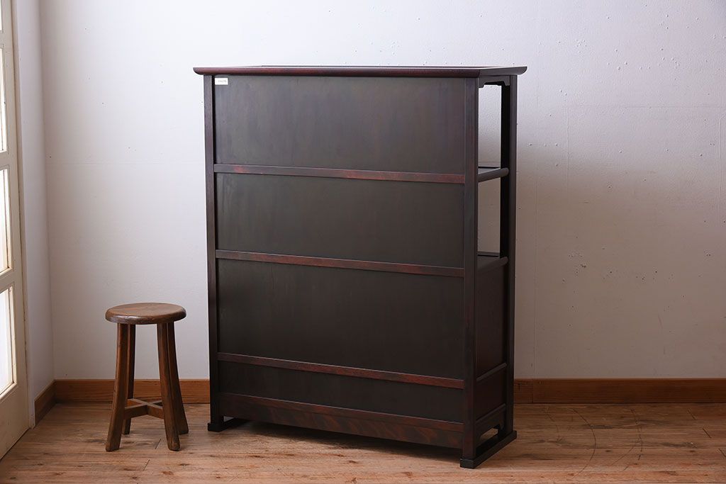 中古　九州民芸家具　飾り棚・茶棚