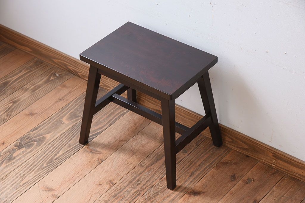 中古美品　松本民芸家具　上品なサイドテーブル(スツール)