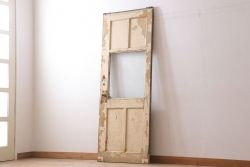 アンティーク　ジャンク品　古い汽車・客車に使われていたスライド式のドア(1)