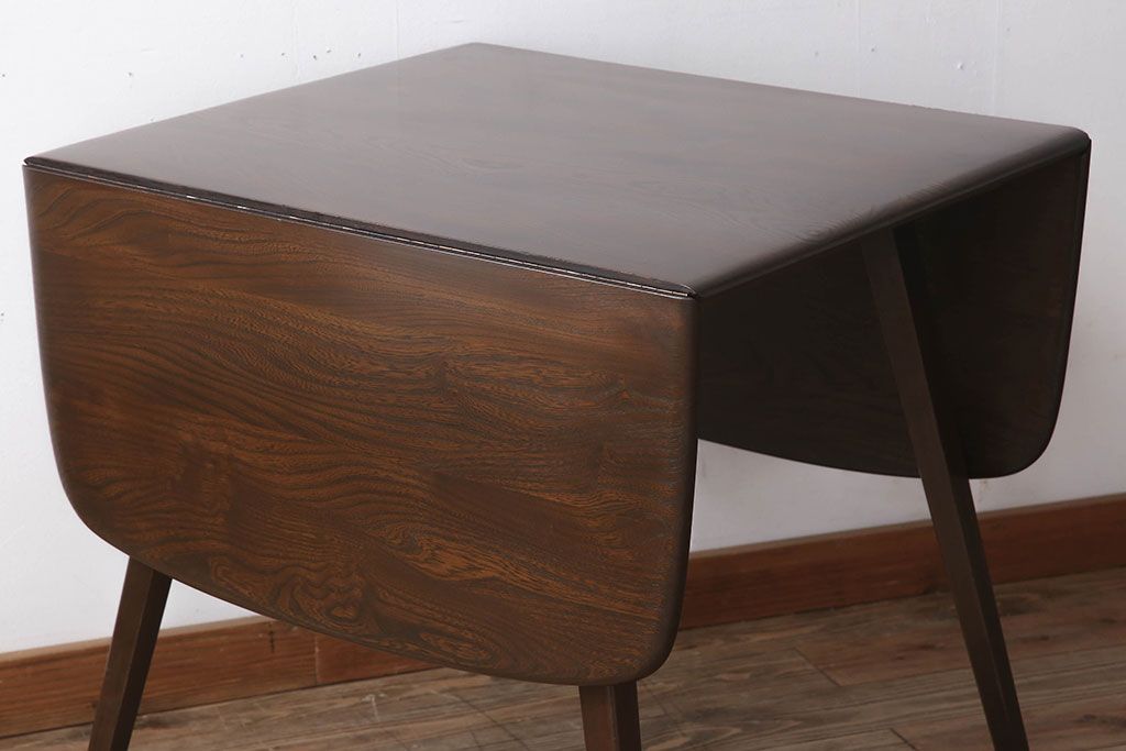 ヴィンテージ家具　イギリスERCOL(アーコール)　ビンテージ　バタフライテーブル(ドロップリーフテーブル)