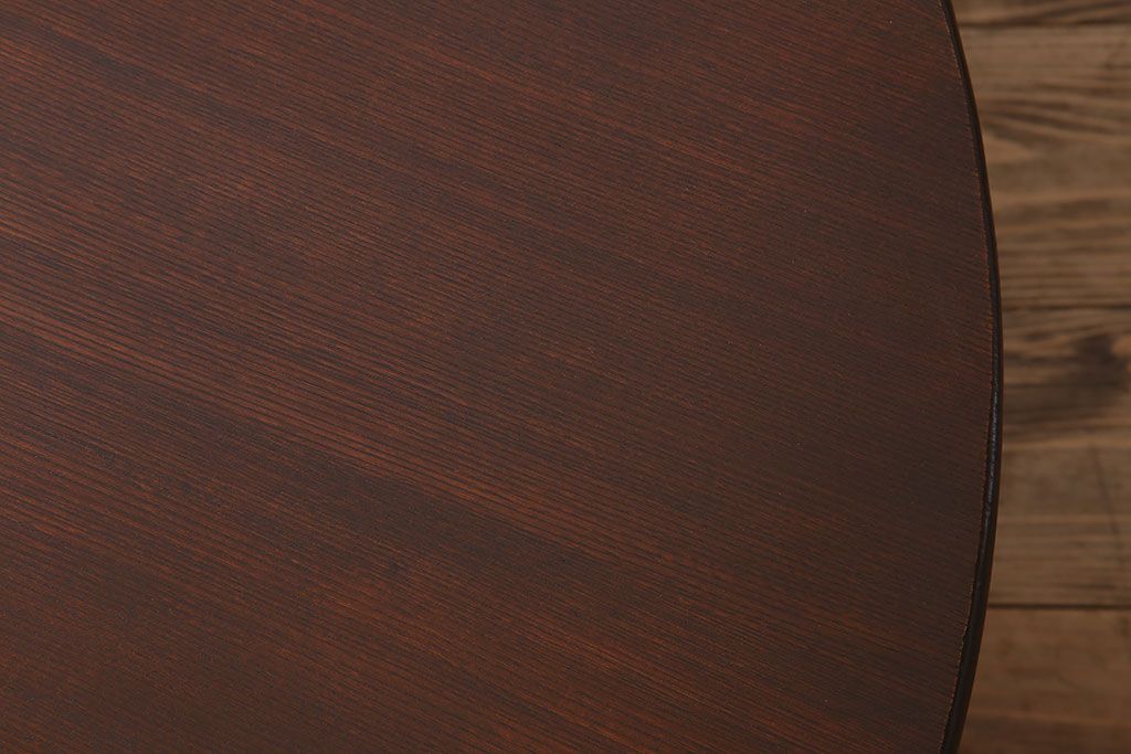 アンティーク家具　栓材製　和製アンティーク　大正昭和期のちゃぶ台(3)