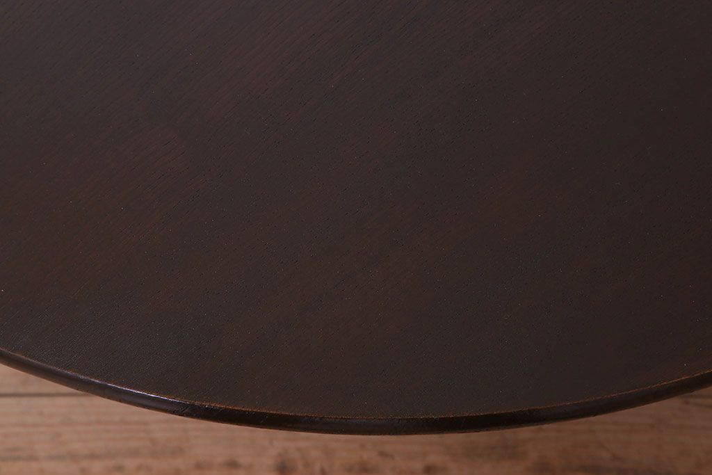 アンティーク家具　和製アンティーク　大正昭和期の大ぶりなちゃぶ台