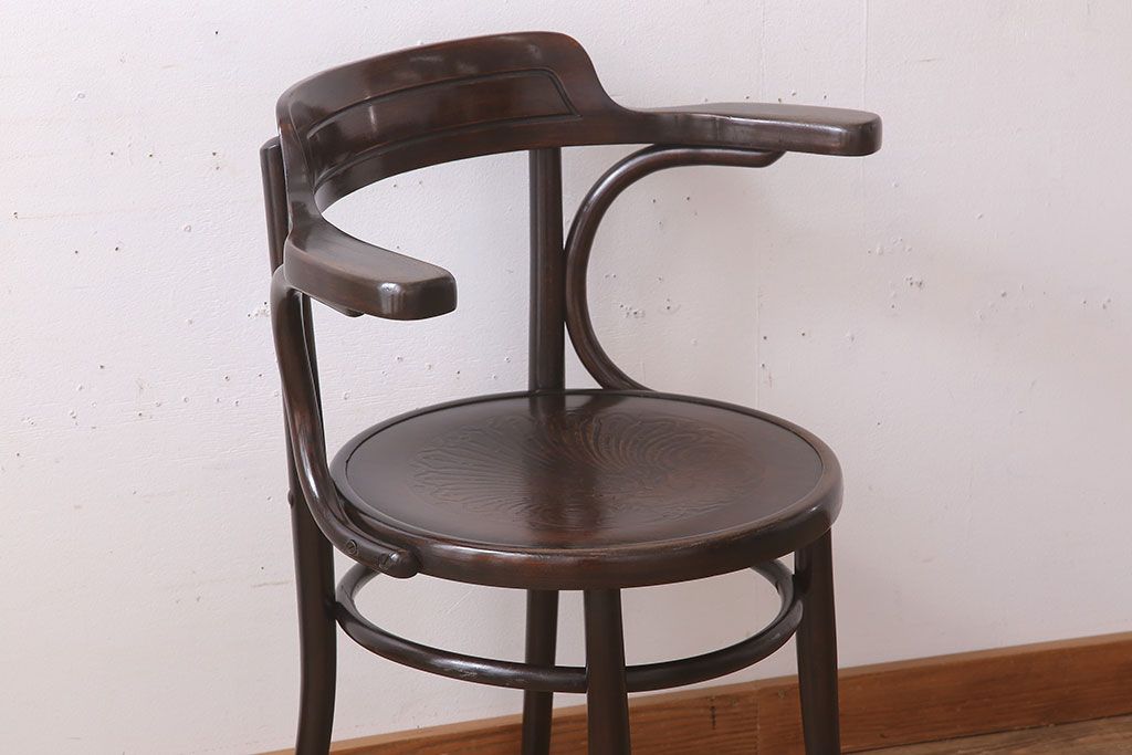 アンティーク家具　アンティーク FISCHEL(フィスケル)　ベントウッドチェア(3)