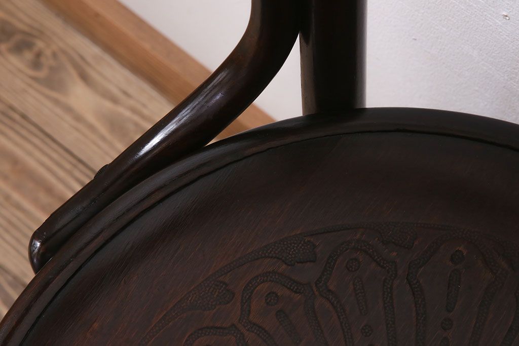 アンティーク家具　アンティーク FISCHEL(フィスケル)　ベントウッドチェア(3)