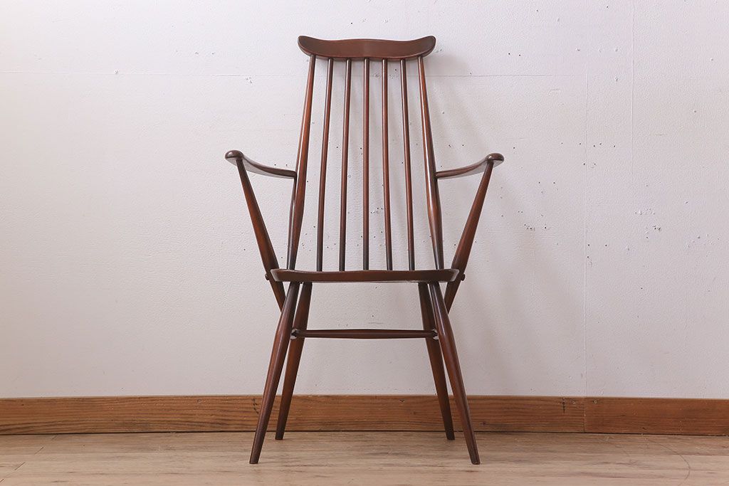 ヴィンテージ家具　イギリス　ERCOL(アーコール)　ビンテージ　ゴールドスミス　アームチェア