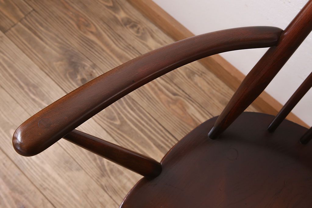 ヴィンテージ家具　イギリス　ERCOL(アーコール)　ビンテージ　ゴールドスミス　アームチェア