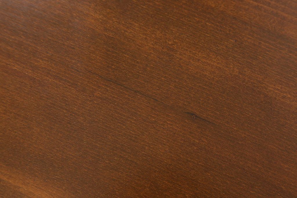アンティーク家具　古いブナ材製　大ぶりなアンティーク丸ちゃぶ台