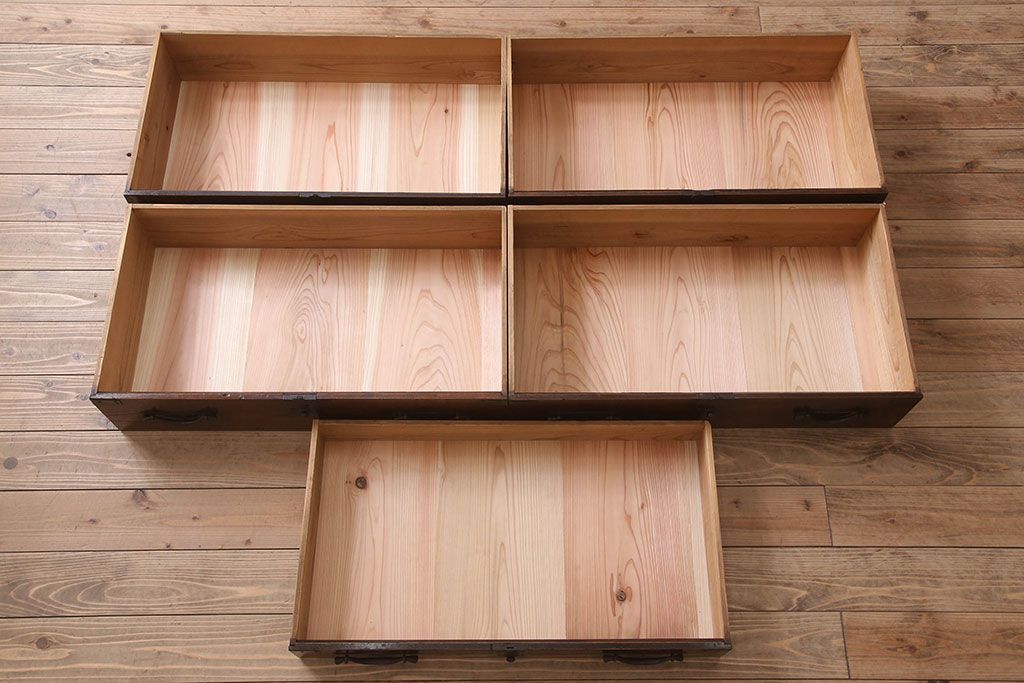 アンティーク家具　明治期　上手物　水屋箪笥サイドボード