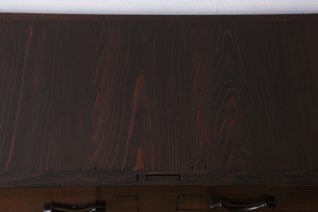 アンティーク家具　明治期　上手物　水屋箪笥サイドボード