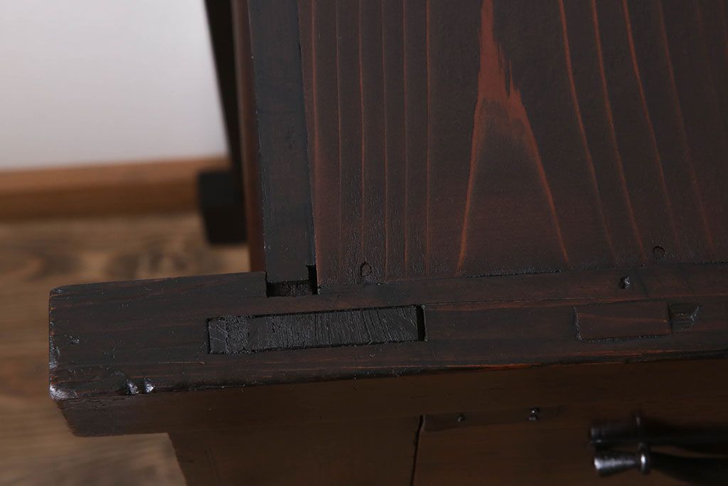 アンティーク家具　明治期　上手物　水屋箪笥サイドボード