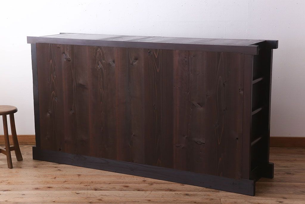 アンティーク家具　明治期　上手物　水屋箪笥サイドボード
