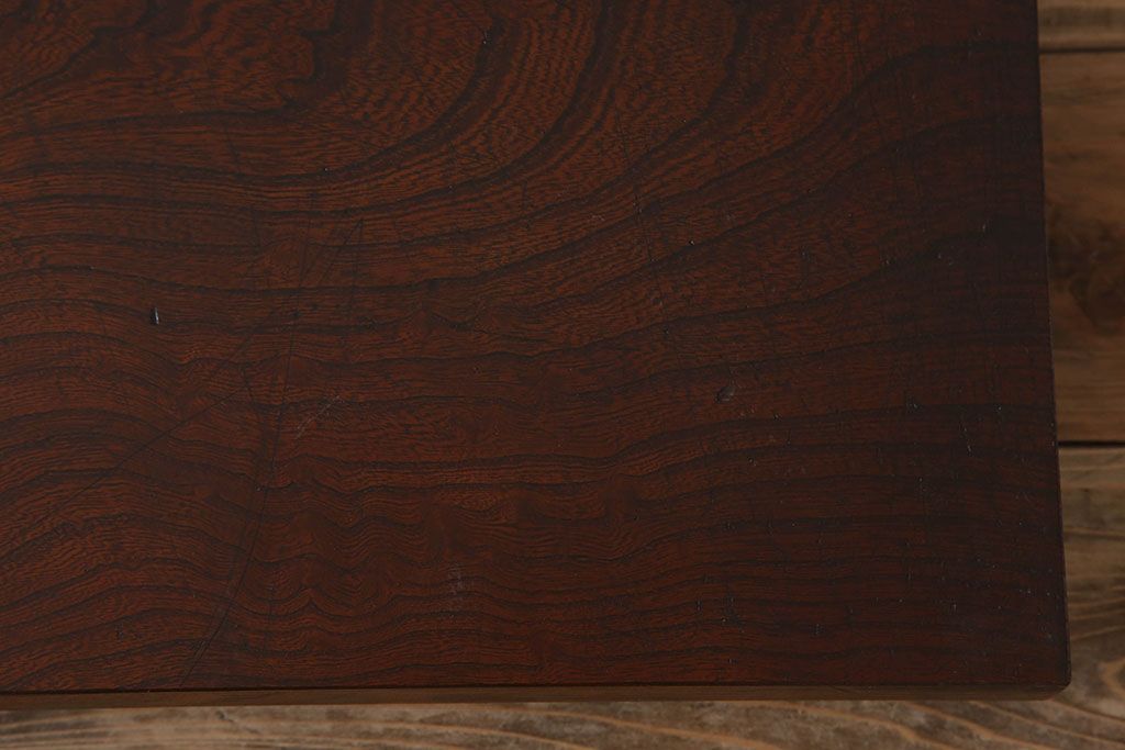 アンティーク雑貨　欅玉杢材一枚板　アンティーク床材