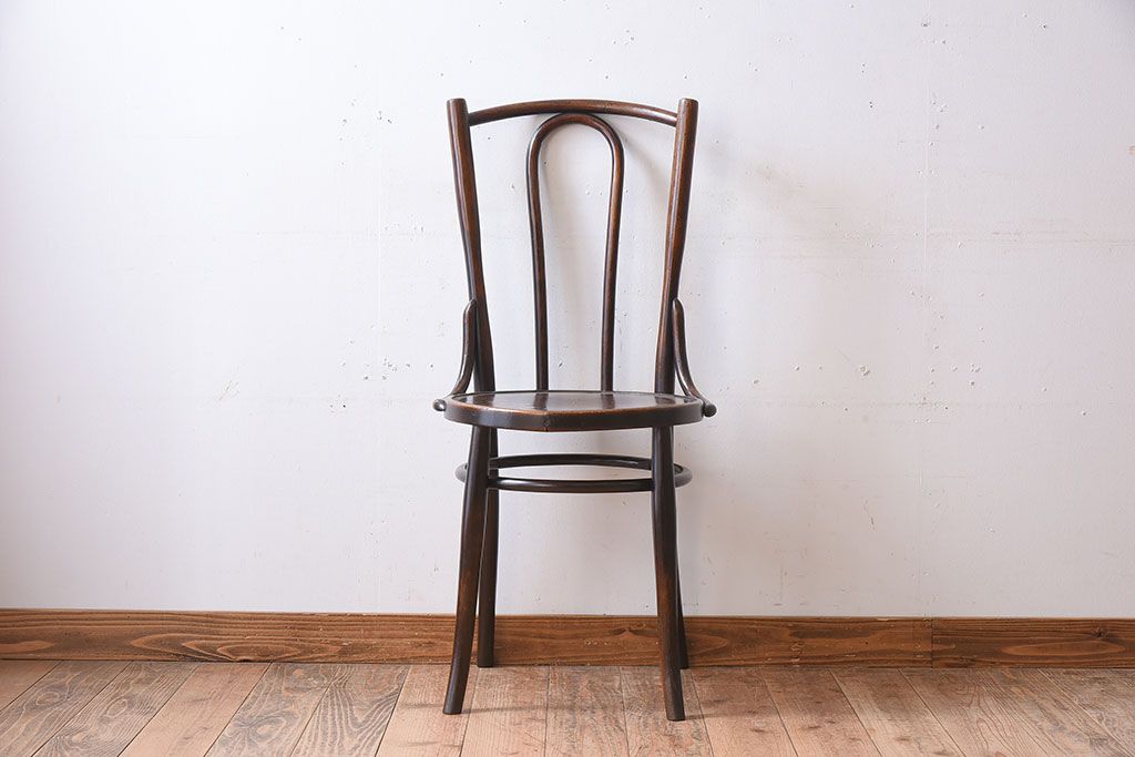アンティーク家具　FISCHEL(フィスケル)　アンティークのベントウッドチェア(1)