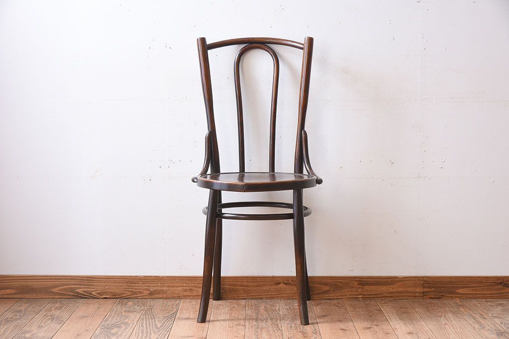 アンティーク家具　FISCHEL(フィスケル)　アンティークのベントウッドチェア(1)