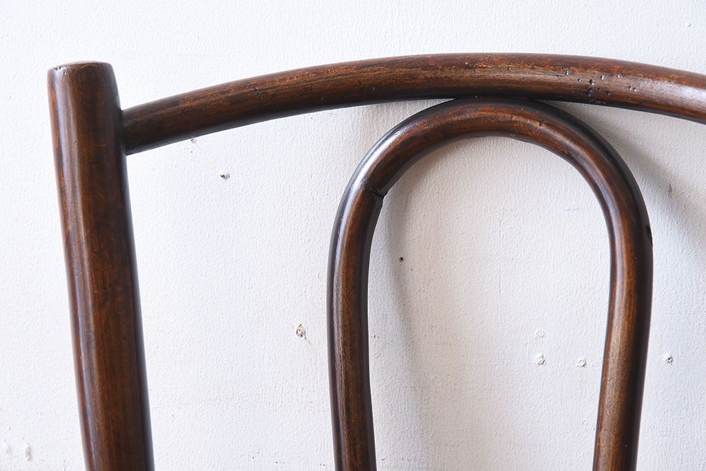 アンティーク家具　FISCHEL(フィスケル)　アンティークのベントウッドチェア(1)