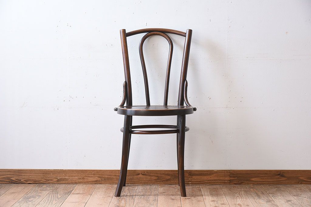 アンティーク家具　FISCHEL(フィスケル)　アンティークのベントウッドチェア(2)
