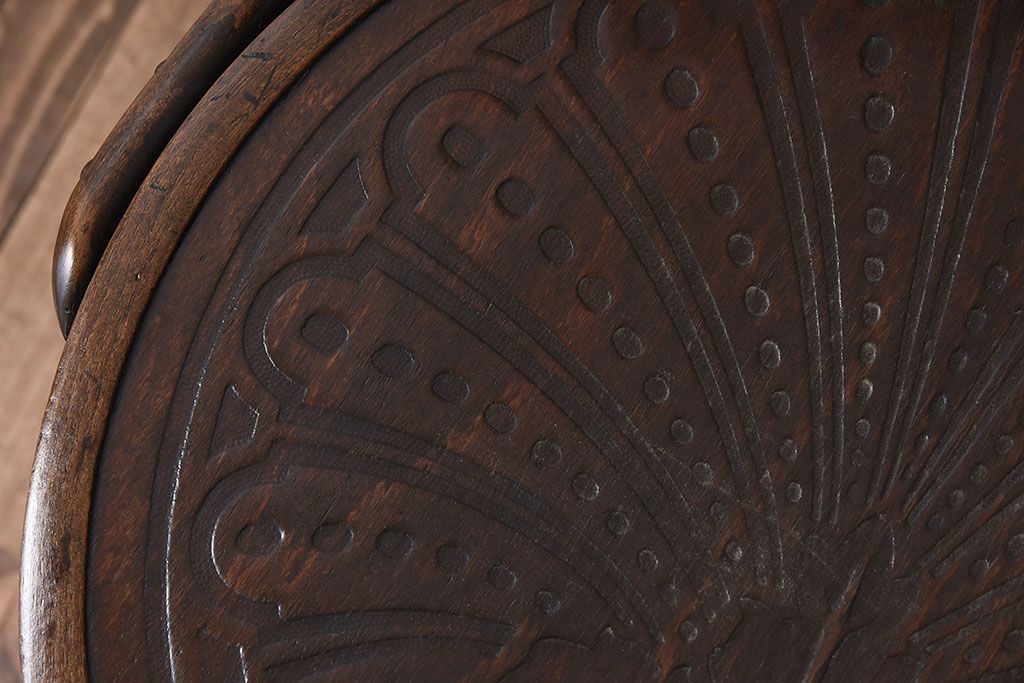 アンティーク家具　FISCHEL(フィスケル)　アンティークのベントウッドチェア(2)